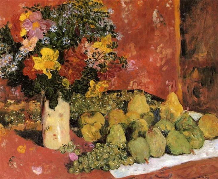Flowers and Fruit, 1899 - Louis Valtat