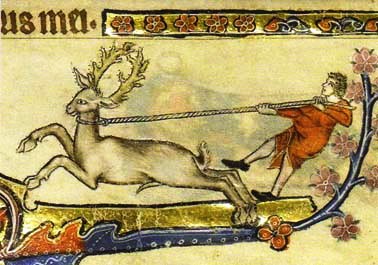 A detail from the Macclesfield Psalter, England, East Anglia, c.1330 MS.1-2005 f.193v