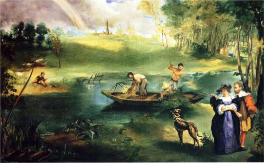 La Pèche (Fishing), by Édouard Manet, 1863