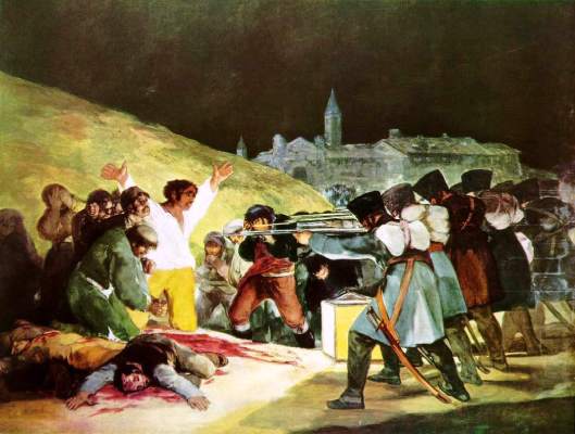 Executions of the Third of May, by Francisco Goya, 1814