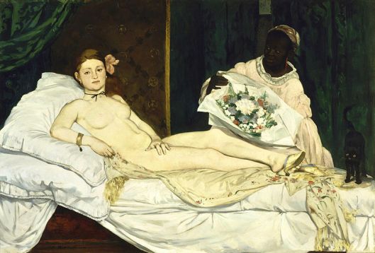 Olympia, by Édouard Manet, 1863