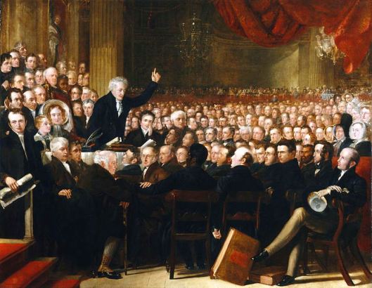 The 1840 Anti-Slavery Convention, London, England