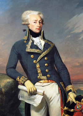 La Fayette as a Lieutenant General, in 1791. Portrait by Joseph-Désiré Court