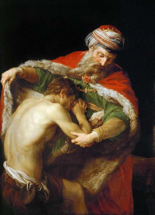The Return of the Prodigal Son, Pompeo Batoni, 1773 (Photo credit: Wikipedia)