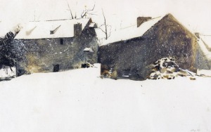 Snow , by Andrew Wyeth 