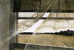 "Wind from the Sea, 1947" is on exhibit at the National Gallery of Art in an exhibit "Andrew Wyeth: looking Out, Looking In" through November 30, 2014. (National Gallery of Art, Washington, Gift of Charles H. Morgan, © Andrew Wyeth) 