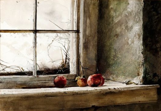 "Frostbitten, 1962" is on exhibit at the National Gallery of Art in an exhibit "Andrew Wyeth: looking Out, Looking In" (National Gallery of Art, Washington, Gift of Charles H. Morgan, © Andrew Wyeth)  